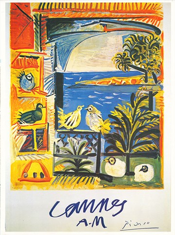 Pablo, Picasso, plakat 57 x 80 cm.